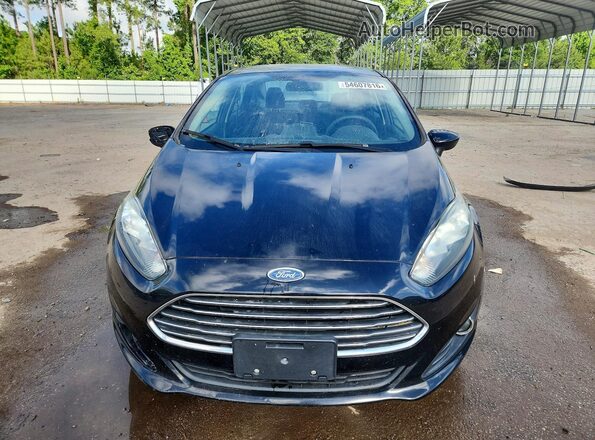 3FADP4BJ7KM123584 2019 FORD FIESTA Black Widok z przodu