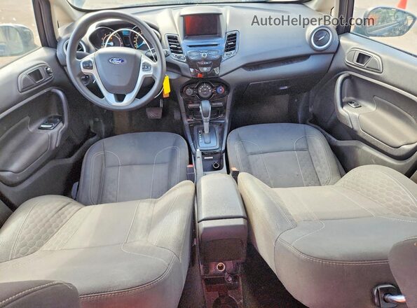 3FADP4BJ7KM123584 2019 FORD FIESTA Black Widok deski rozdzielczej
