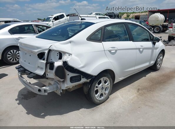 3FADP4BJ8GM186006 2016 FORD FIESTA White Задня права чверть