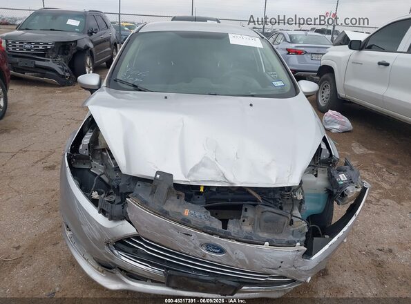 3FADP4BJ8HM122436 2017 FORD FIESTA Silver Вид задньої частини салону
