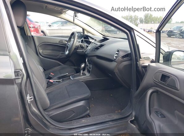 3FADP4BJ8HM157428 2017 FORD FIESTA Gray Front interior view