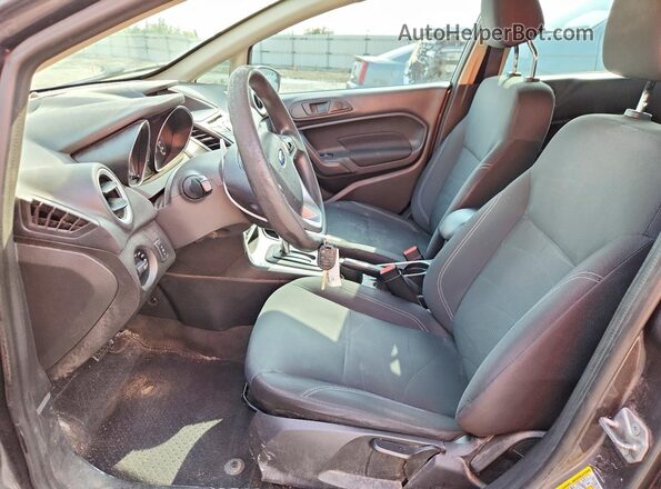 3FADP4BJ8HM163214 2017 FORD FIESTA Gray Widok wnętrza z przodu