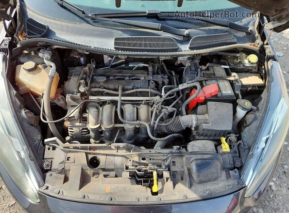 3FADP4BJ8HM163214 2017 FORD FIESTA Gray Widok wnętrza z tyłu