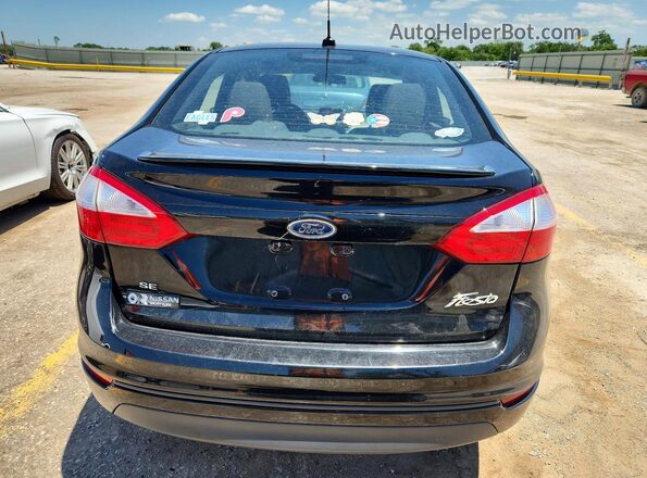 3FADP4BJ8HM170096 2017 FORD FIESTA Black Հետևի տեսք