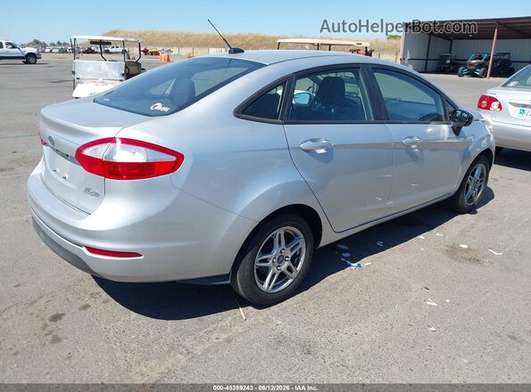 3FADP4BJ8JM115735 2018 FORD FIESTA Silver Tył prawy