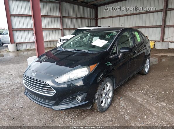 3FADP4BJ8JM119784 2018 FORD FIESTA Черный Передняя левая четверть