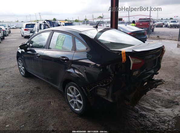 3FADP4BJ8JM119784 2018 FORD FIESTA Черный Задняя левая четверть