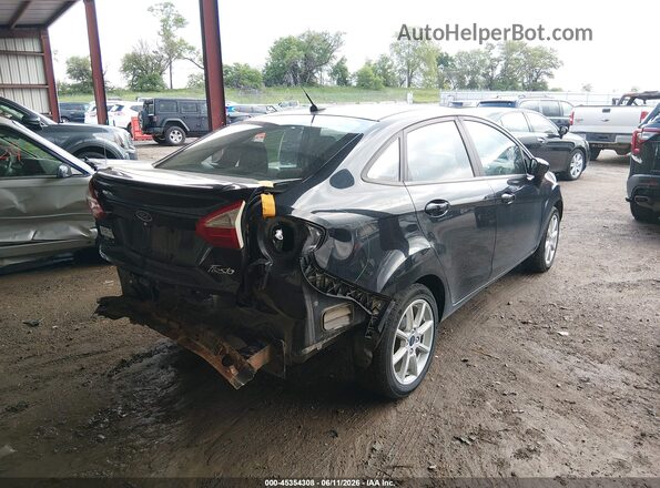 3FADP4BJ8JM119784 2018 FORD FIESTA Черный Задняя правая четверть