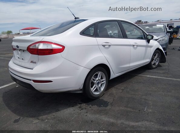 3FADP4BJ8JM143132 2018 FORD FIESTA White Tył prawy