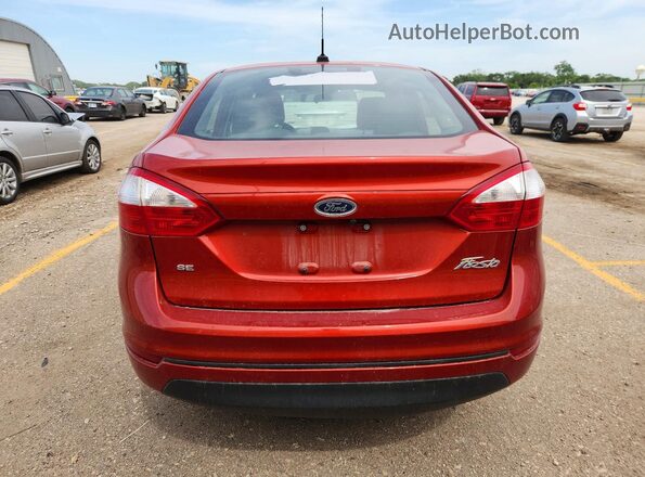 3FADP4BJ8KM104834 2019 FORD FIESTA Red Vista trasera