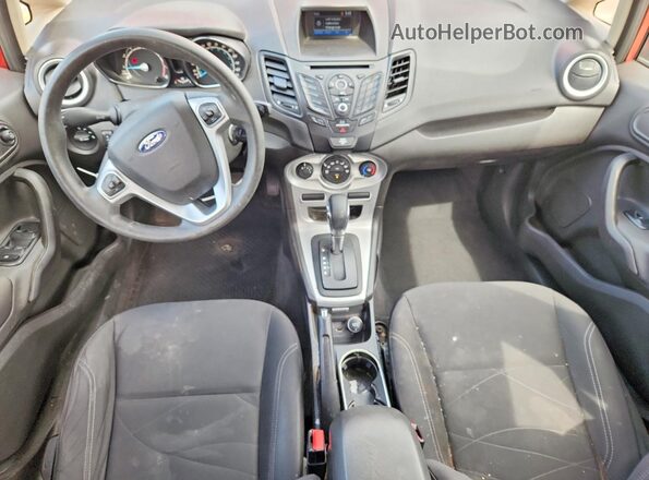 3FADP4BJ8KM104834 2019 FORD FIESTA Red Vista del salpicadero