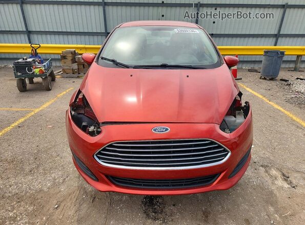 3FADP4BJ8KM104834 2019 FORD FIESTA Red Vista frontal