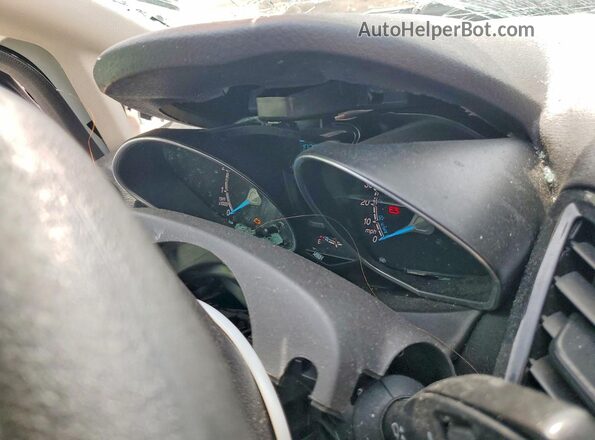 3FADP4BJ8KM149661 2019 FORD FIESTA White Widok zestawu wskaźników
