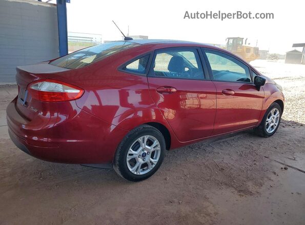 3FADP4BJ9GM114649 2016 FORD FIESTA Red 