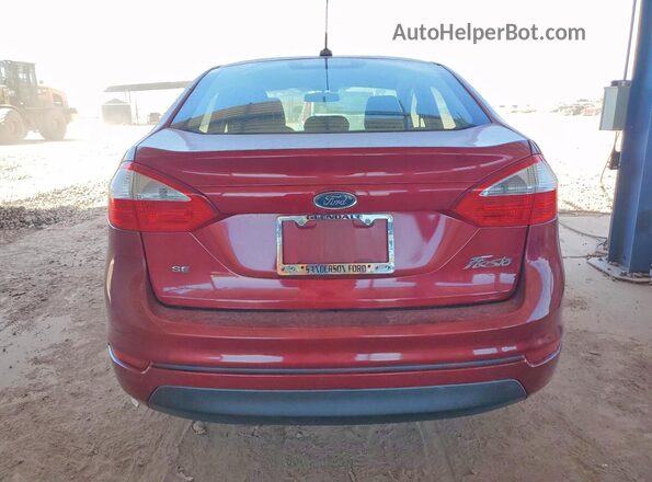 3FADP4BJ9GM114649 2016 FORD FIESTA Red 
