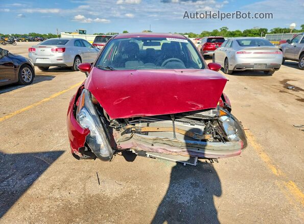 3FADP4BJ9HM147488 2017 FORD FIESTA Maroon Vista frontal