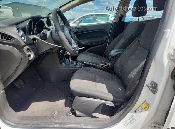 3FADP4BJ9KM124350 2019 FORD FIESTA White წინა სალონის ხედი