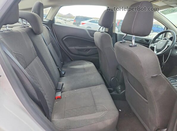 3FADP4BJ9KM124350 2019 FORD FIESTA White უკანა სავარძლების ხედი