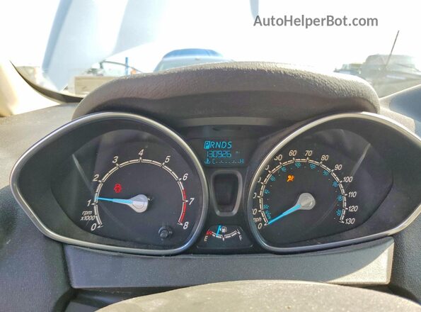 3FADP4BJ9KM126356 2019 FORD FIESTA Silver 