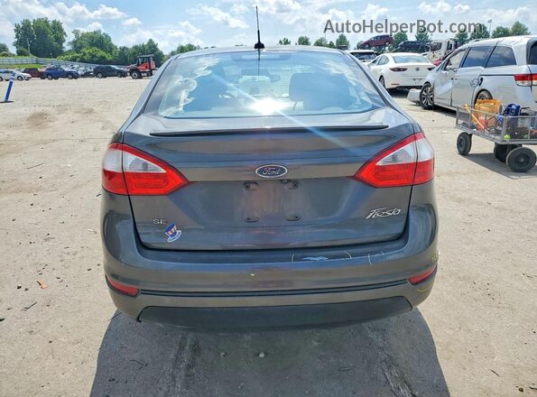 3FADP4BJ9KM136482 2019 FORD FIESTA Gray Вид ззаду