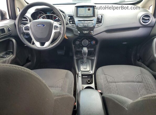 3FADP4BJ9KM136482 2019 FORD FIESTA Gray Вид панелі приладів