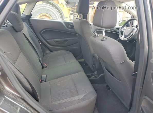 3FADP4BJ9KM136482 2019 FORD FIESTA Gray Вид задніх сидінь