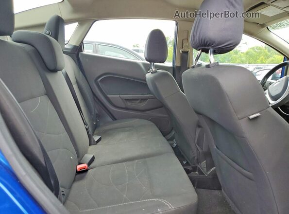 3FADP4BJ9KM153444 2019 FORD FIESTA Blue Հետևի նստատեղերի տեսք