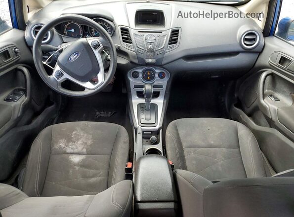 3FADP4BJ9KM153444 2019 FORD FIESTA Blue Առջևի վահանակի տեսք