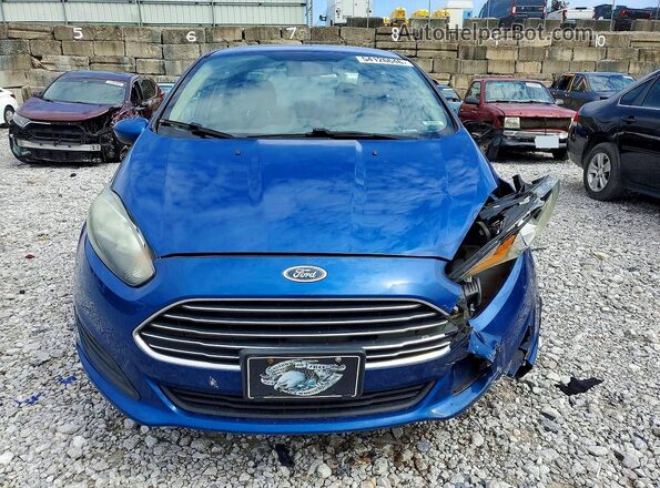 3FADP4BJ9KM153444 2019 FORD FIESTA Blue Դիմացի տեսք