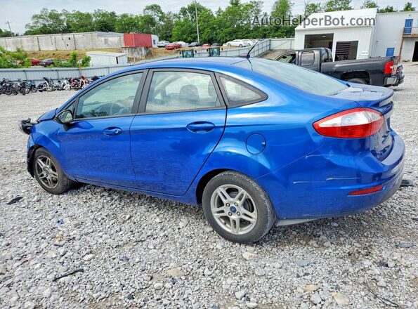 3FADP4BJ9KM153444 2019 FORD FIESTA Blue Հետևի ձախ