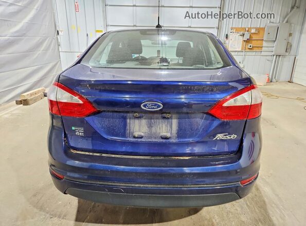 3FADP4BJXGM100940 2016 FORD FIESTA Blue Vista trasera
