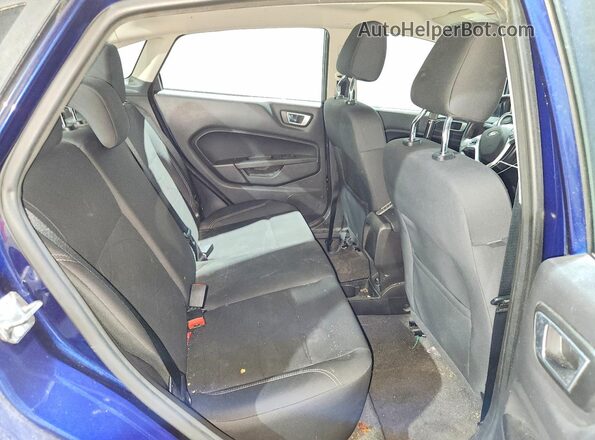 3FADP4BJXGM100940 2016 FORD FIESTA Blue Vista de los asientos traseros