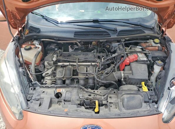 3FADP4BJXHM144230 2017 FORD FIESTA Gold Вид задньої частини салону