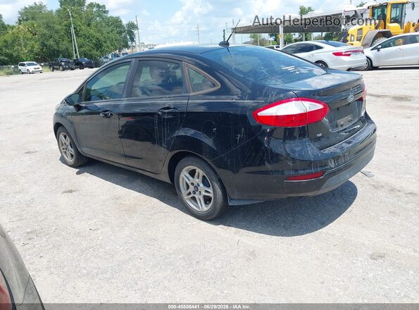 3FADP4BJXJM100377 2018 FORD FIESTA Black Rear left