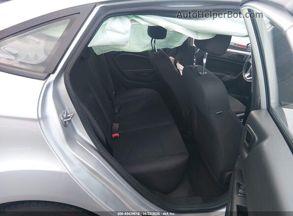 3FADP4BJXJM114893 2018 FORD FIESTA Silver Widok naklejki z numerem VIN
