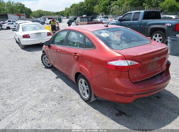 3FADP4BJXJM143732 2018 FORD FIESTA Красный Задняя левая четверть