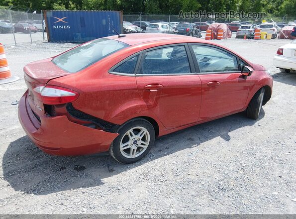 3FADP4BJXJM143732 2018 FORD FIESTA Красный Задняя правая четверть