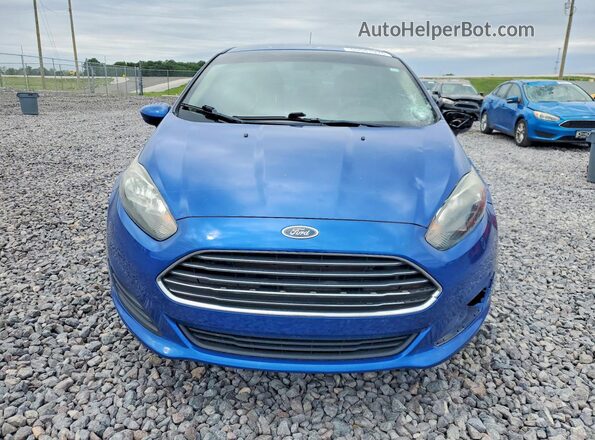 3FADP4BJXKM119674 2019 FORD FIESTA Синий Вид спереди
