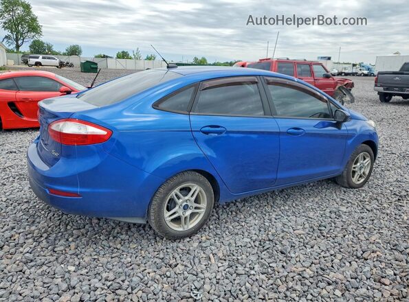 3FADP4BJXKM119674 2019 FORD FIESTA Синий Задняя правая четверть