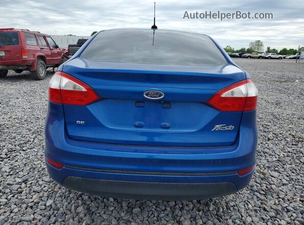 3FADP4BJXKM119674 2019 FORD FIESTA Синий Вид сзади