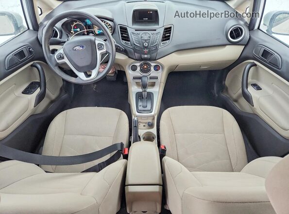 3FADP4BJXKM138158 2019 FORD FIESTA White Առջևի վահանակի տեսք