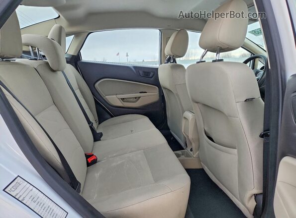 3FADP4BJXKM138158 2019 FORD FIESTA White Հետևի նստատեղերի տեսք