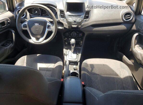 3FADP4BJXKM150617 2019 FORD FIESTA Black Widok deski rozdzielczej