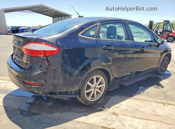 3FADP4BJXKM150617 2019 FORD FIESTA Black Tył prawy