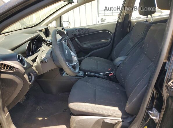 3FADP4BJXKM150617 2019 FORD FIESTA Black Widok wnętrza z przodu