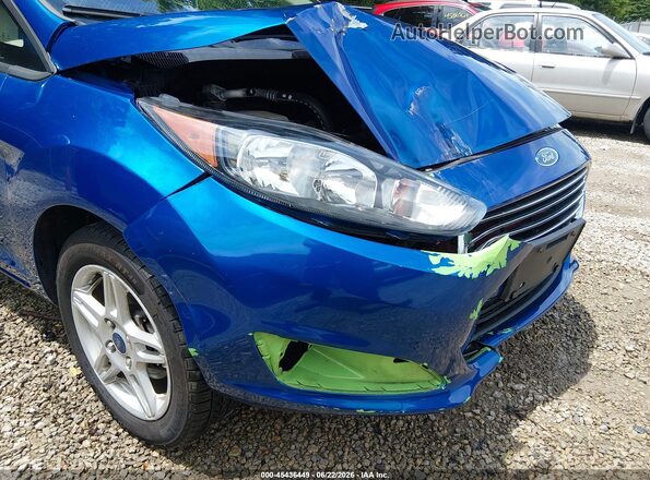 3FADP4BJXKM162167 2019 FORD FIESTA Blue წინა ხედი