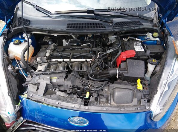 3FADP4BJXKM162167 2019 FORD FIESTA Blue უკანა ხედი