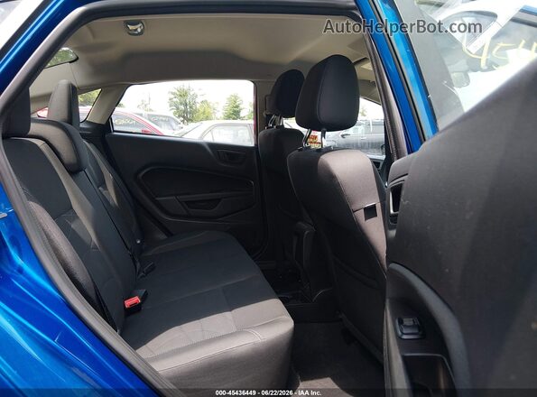 3FADP4BJXKM162167 2019 FORD FIESTA Blue VIN კოდის სტიკერის ხედი