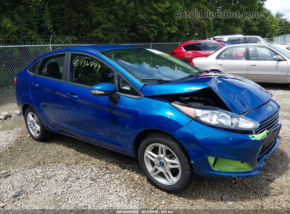 3FADP4BJXKM162167 2019 FORD FIESTA Blue უკანა სალონის ხედი