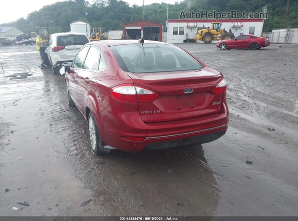3FADP4CJ5GM163300 2016 FORD FIESTA Красный Задняя левая четверть